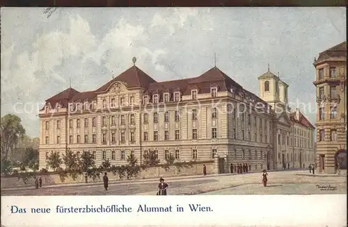 Wien Neues fuerstbischoefliches Alumnat Kat. Wien