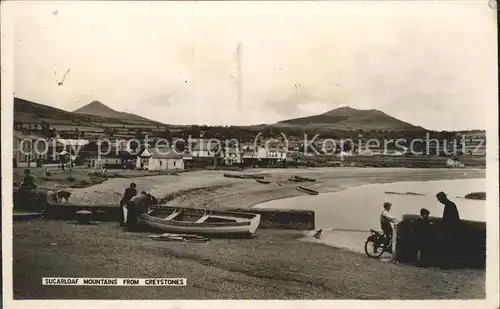 Dublin Ireland Sugarloaf Mountains from Creystones / United Kingdom /