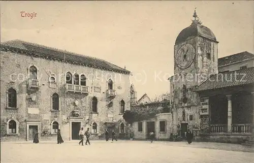 Trogir Trau Platz Kirche Kat. Trogir