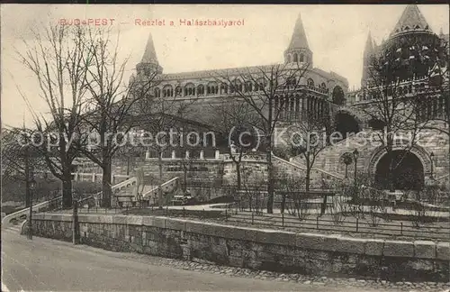 hd04715 Budapest Fischerbastei Halaszbastya Kategorie. Budapest Alte Ansichtskarten