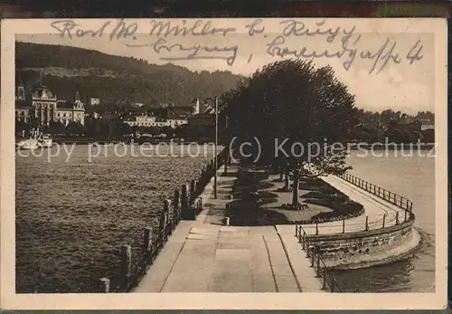 Bregenz Vorarlberg Hafen Mole Kat. Bregenz