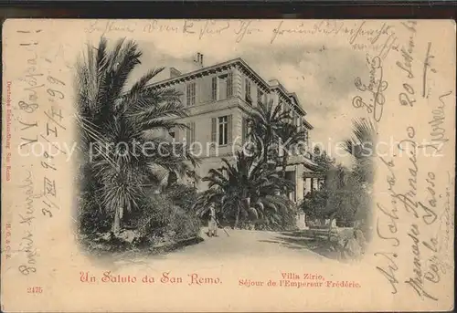 San Remo Villa Zirio Kat. San Remo