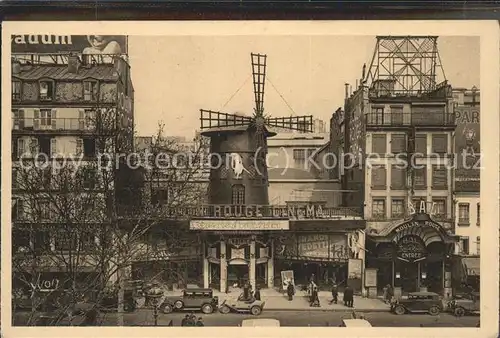 Moulin Rouge Paris Muehle Kat. Paris