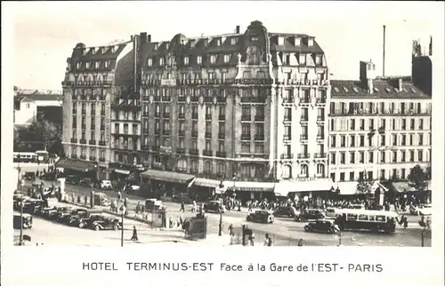 Paris Hotel Terminus Est Face Kat. Paris