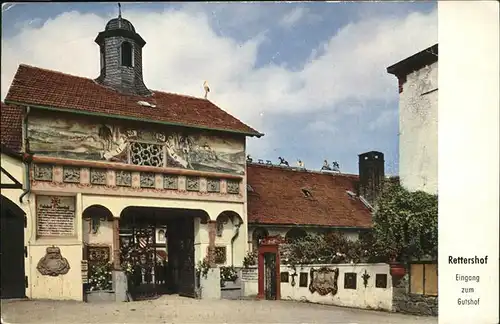 Rettershof Gutshof Eingang Kat. Kelkheim (Taunus)