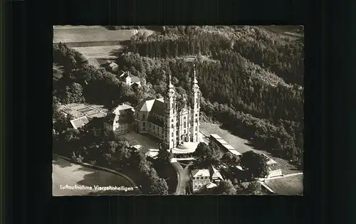 Vierzehnheiligen Fliegeraufnahme Kat. Bad Staffelstein