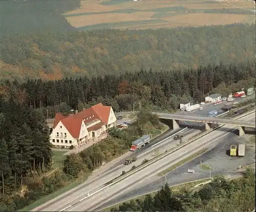 Rimberg Bad Hersfeld Autobahn Rasthaus Kat. Bad Hersfeld