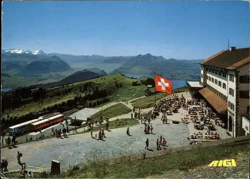 Rigi Kulm Vitznau Arth Rigi Bahnen Pilatus Kat. Rigi Kulm