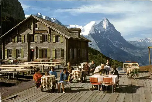 Grosse Scheidegg Hotel Moench Eiger Kat. Scheidegg Grosse