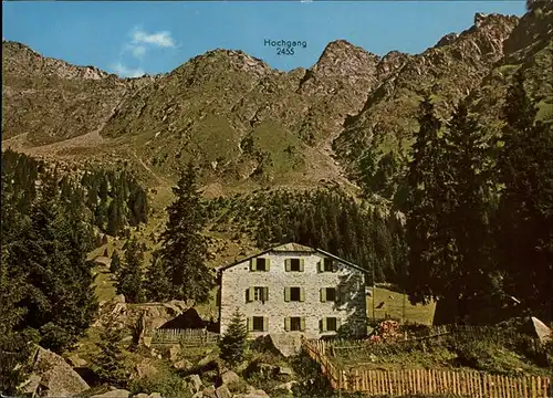 Merano Suedtirol Naturschutzgebiet Texelgruppe Hochganghaus Kat. Merano