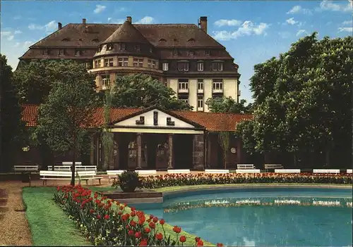 Bad Nauheim Grand Hotel Trinkkuranlage Kat. Bad Nauheim