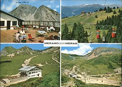 Merano Suedtirol Meran Seilbahn Kat. Merano