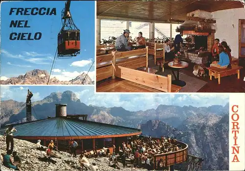 Cortina d Ampezzo Freccia Nel Cielo Seilbahn Kat. Cortina d Ampezzo