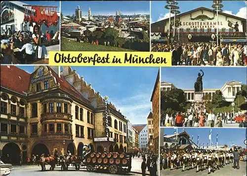 Muenchen Oktoberfest Tracht Kat. Muenchen