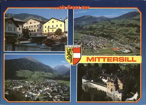 Mittersill Oberpinzgau Wappen Stadt Kat. Mittersill