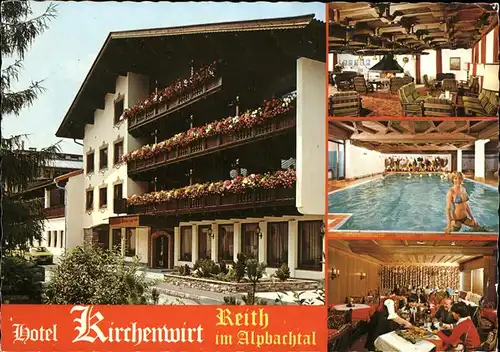 Reith Alpbachtal Hotel Kirchenwirt Kat. Reith im Alpbachtal