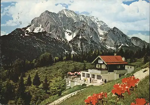 Kranzberg Au Mittenwald Kranzberghaus Kat. Au i.d.Hallertau