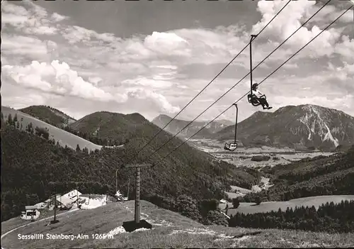 Ruhpolding Steinberg Alm Sessellift Kat. Ruhpolding