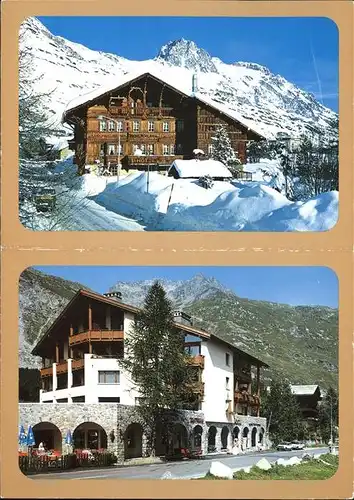 Maloja GR Hotel Schweizerhhaus Trattoria Poestli / Maloja Graubuenden /Bz. Maloja