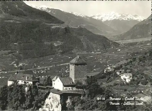 Merano Suedtirol Schloss Tirol Kat. Merano