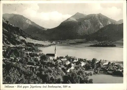 Schliersee Jaegerkamp Brecherspitze Kat. Schliersee