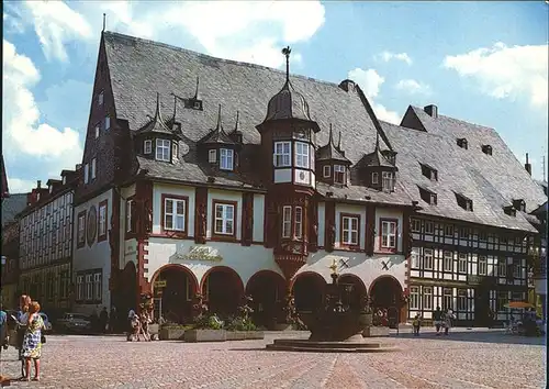 Goslar Harz Marktplatz Hotel Kaiserworth Kat. Goslar