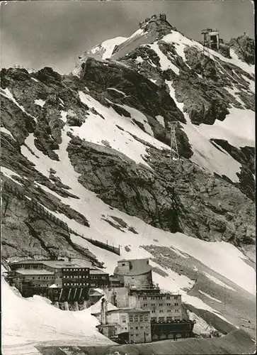 Zugspitze Bayerische Zugspitzbahn Kat. Garmisch Partenkirchen