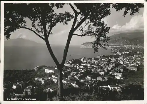 Sorrento Campania Panorama Kat. Sorrento