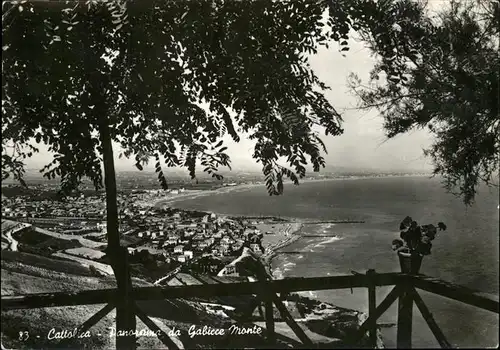 Cattolica Panorama da Gabicce Monte Kat. Cattolica