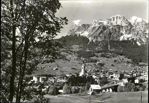 Cortina d Ampezzo Panorama Tofane Dolomiti Kat. Cortina d Ampezzo