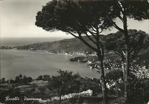 Rapallo Liguria Panorama Kat. Rapallo