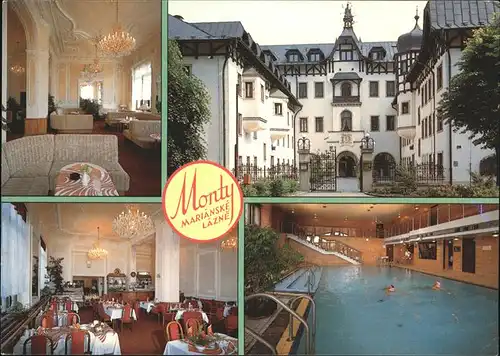 Marianske Lazne Hotel Monty Restaurant Hallenbad Kat. Marienbad