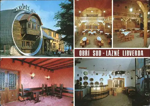 Lazne Libverda Vyletni restaurace Obri Sud Restaurant Fass Kat. Bad Liebwerda