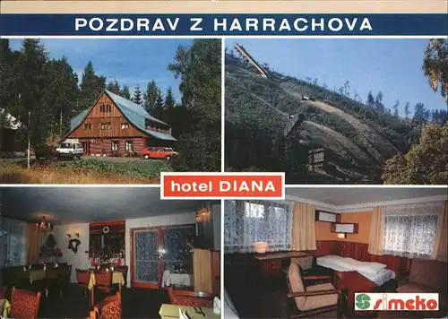 Harrachov Harrachsdorf Horsky Hotel Diana Skischanze / Harrachsdorf /