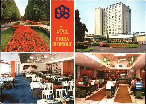 Olomouc Interhotel Flora Park Restaurant Kat. Olomouc