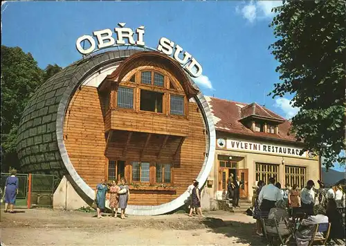 Lazne Libverda Vyletni restaurace Obri sud Restaurant Kat. Bad Liebwerda