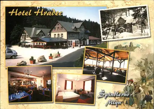 Spindlermuehle Spindleruv Mlyn Hotel Hradec Krkonose Riesengebirge / Trutnov /Koeniggraetz