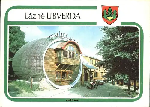 Lazne Libverda Restaurant Obri Sud Fass Jizerske Hory Isergebirge Kat. Bad Liebwerda
