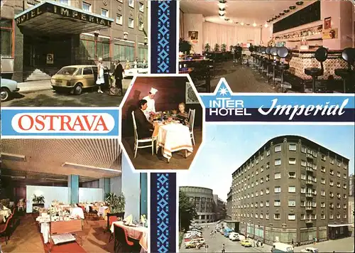 Ostrava Interhotel Imperial Bar Restaurant Kat. Ostrava