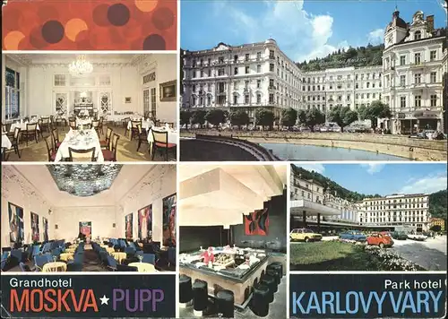 Karlovy Vary Grandhotel Moskva Pupp Park Hotel Restaurant / Karlovy Vary /