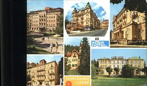 Marianske Lazne Interhotely Cristal Palace Esplanade Corso Golf Vinarna Lil Kat. Marienbad