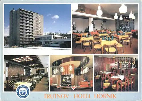 Trutnov Hotel Hornik Restaurant Empfang Kat. Trautenau