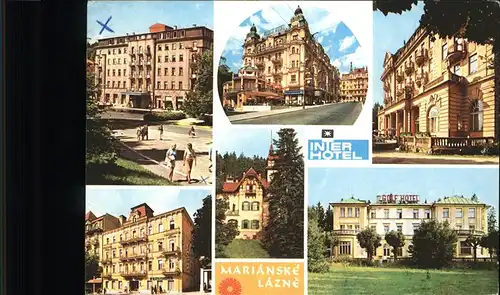 Marianske Lazne Interhotely Cristal Palace Esplanade Corso Golf Vinarna Lil Kat. Marienbad