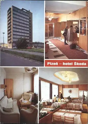 Plzen Pilsen Hotel Skoda Empfang Restaurant / Plzen Pilsen /Plzen-mesto