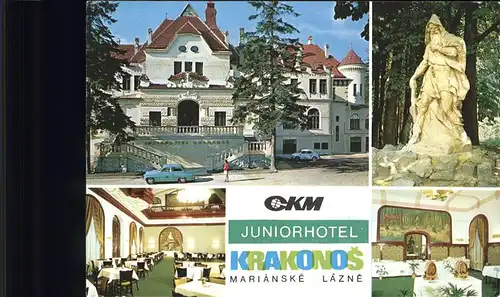 Marianske Lazne CKM Juniorhotel Krakonos Ruebezahl Kat. Marienbad