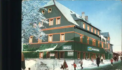 Gottesgab Bozi Dar Hotel Zeleny dum Krusne Hory Erzgebirge Wintersportplatz / Gottesgab /