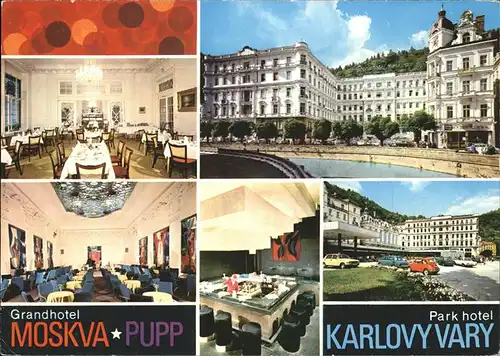 Karlovy Vary Grandhotel Moskva Pupp Park Hotel / Karlovy Vary /