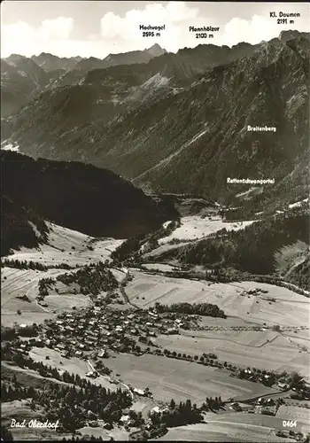 Bad Oberdorf Gesamtansicht Hoehenluftkurort Allgaeuer Alpen Kat. Bad Hindelang