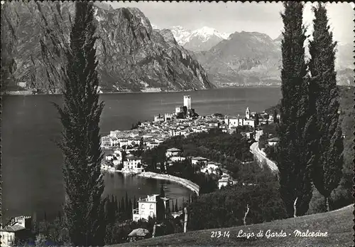 Malcesine Lago di Garda Veduta generale Kat. Malcesine