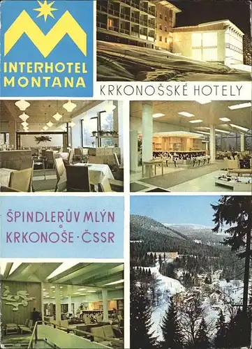 Spindlermuehle Spindleruv Mlyn Interhotel Montana Krkonosske Hotely Riesengebirge / Trutnov /Koeniggraetz